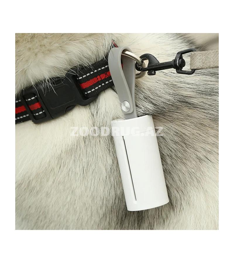 Petkit paket dispenseri itlə gəzinti üçün kompakt və zövqlü aksessuardır