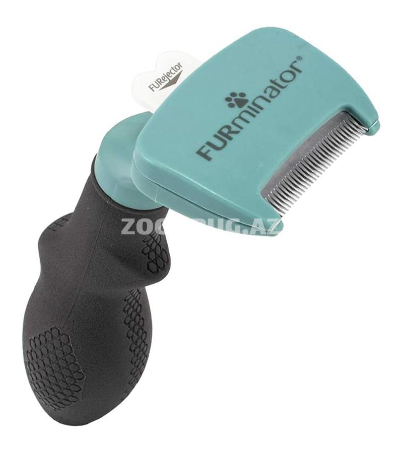 Профессиональная расческа Furminator для кошек эффективный инструмент для удаления подшёрстка и снижения линьки.