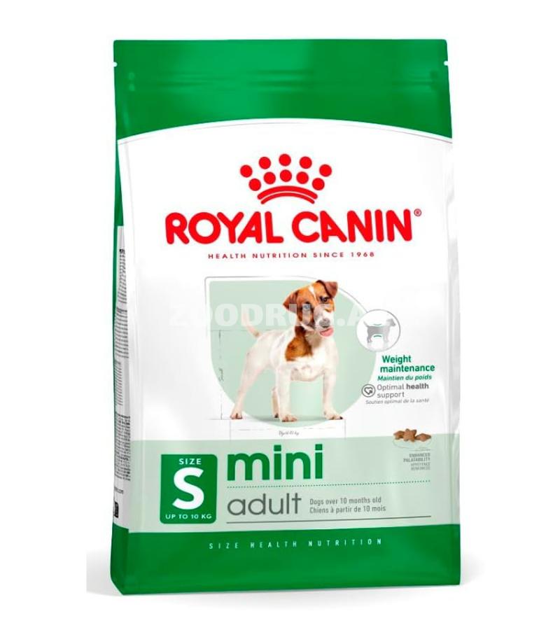 Quru yem ROYAL CANIN MINI ADULT yetkin kiçik cins itlər üçün toyuq dadi.