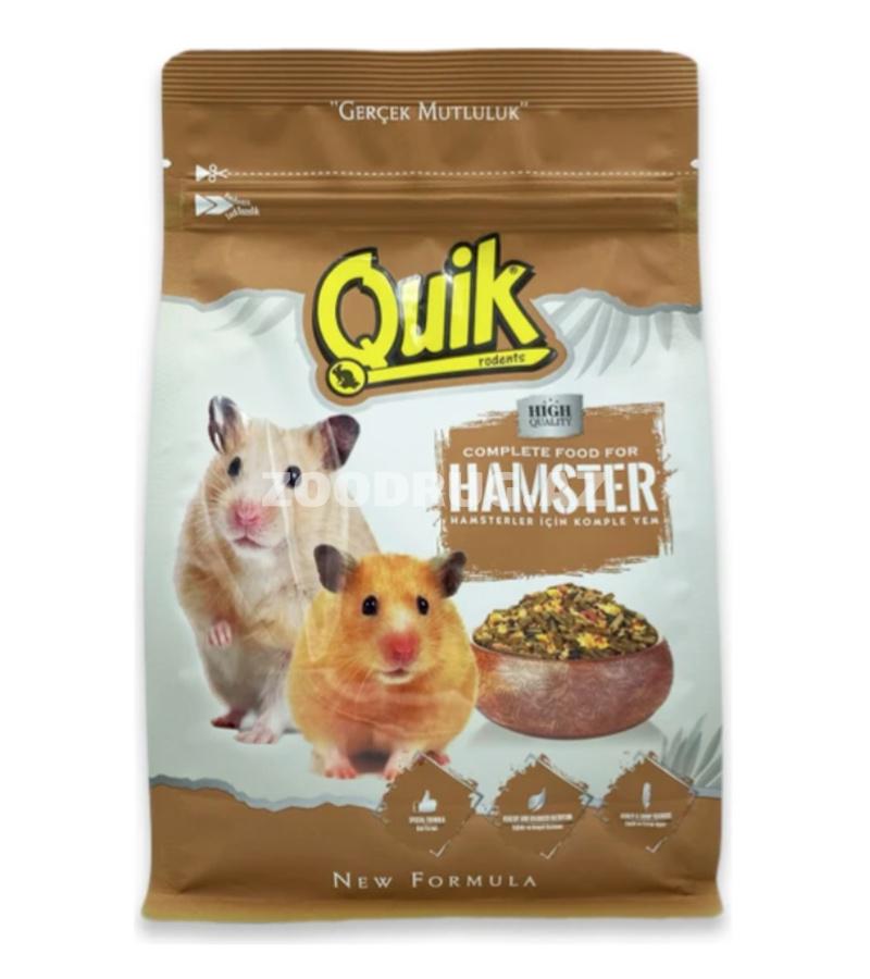 Корм Quik полноценное и сбалансированное питание для хомяков 500 гр.