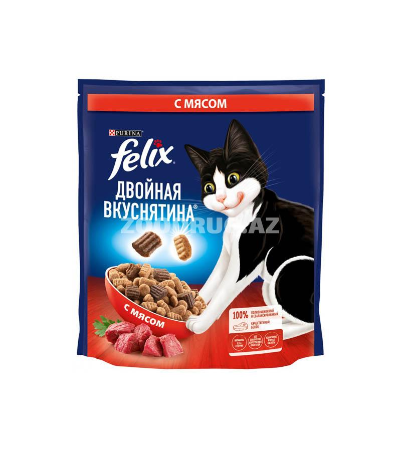 Сухой корм Felix Adult Cat Assorted Meats для взрослых кошек, мясное ассорти.