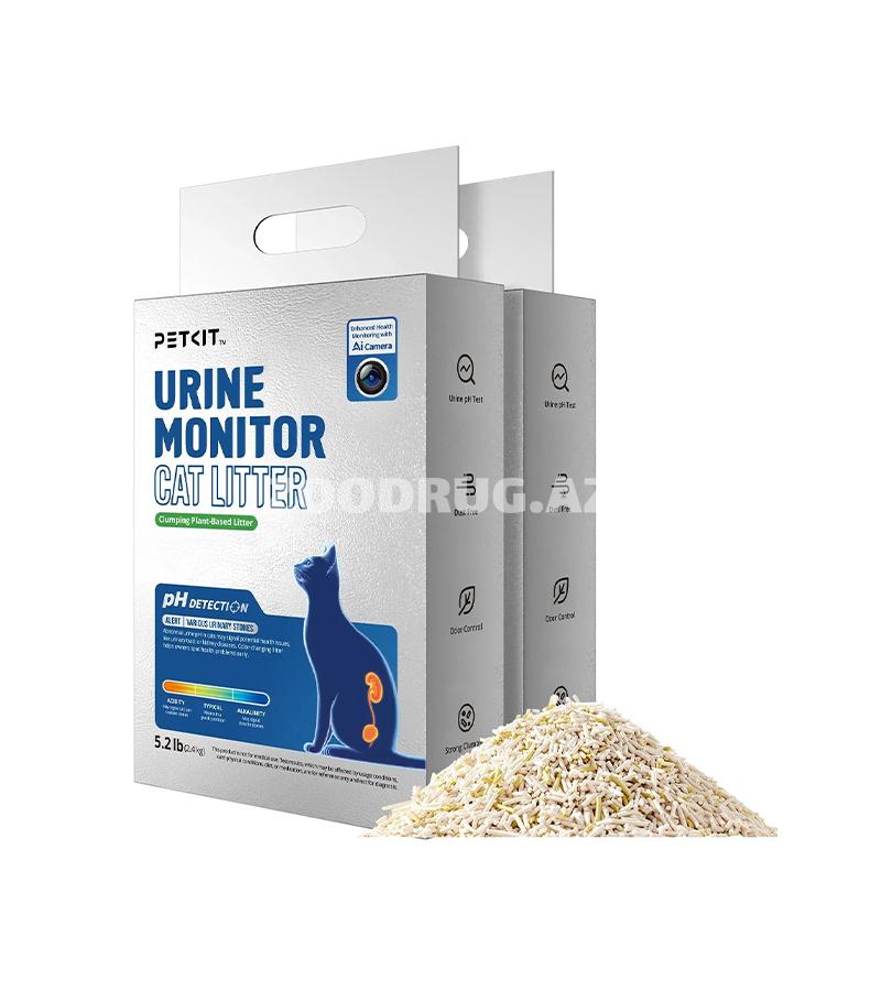 PETKIT Urine Monitor Cat Litter-pişiklərin sidik sistemi sağlamlığını izləmək üçün yaradılmış innovativ komoklayan doldurucu
