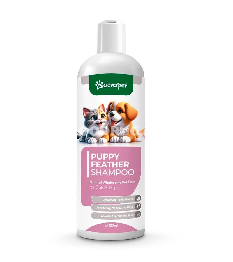 Шампунь Cloverpet Pappy Kitten для ухода за шерстью у щенков и котят 400 мл.