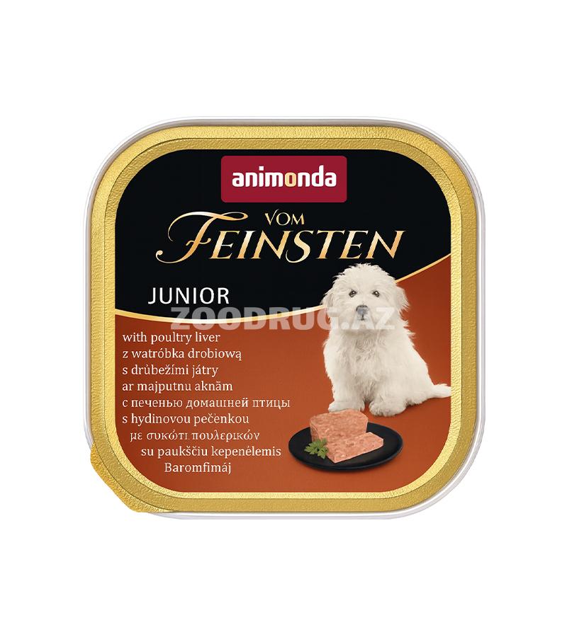 Animonda Vom Feinsten Junior — ev quşu qaraciyəri ilə