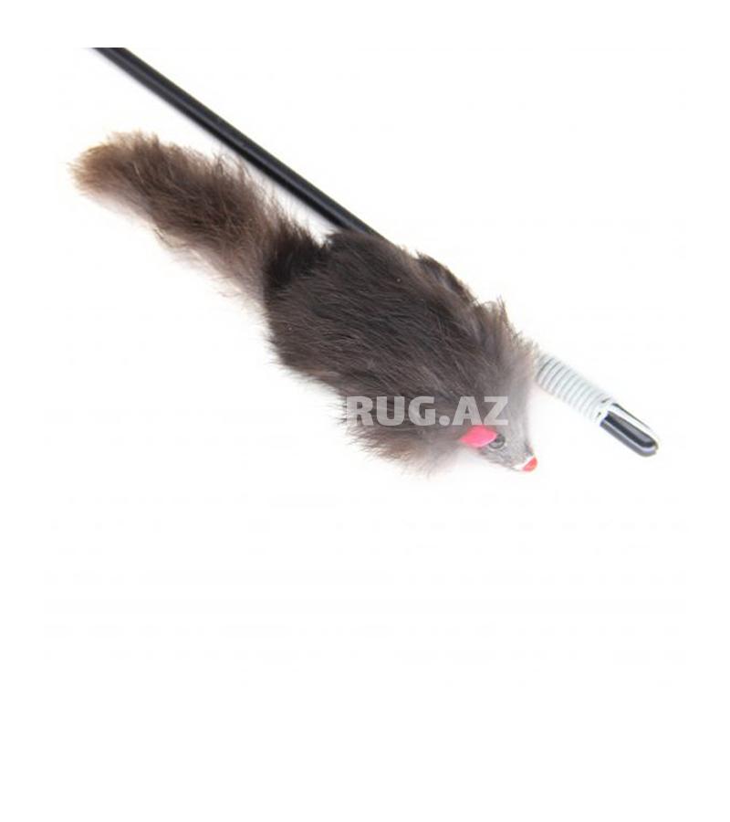 Nunbell 0289 tüklü siçanlı oyuncaqlı draznilka — pişiklər üçün ov instinktini oyadan və onları aktiv hərəkətə təşviq edən əyləncəli oyuncağın növüdür.