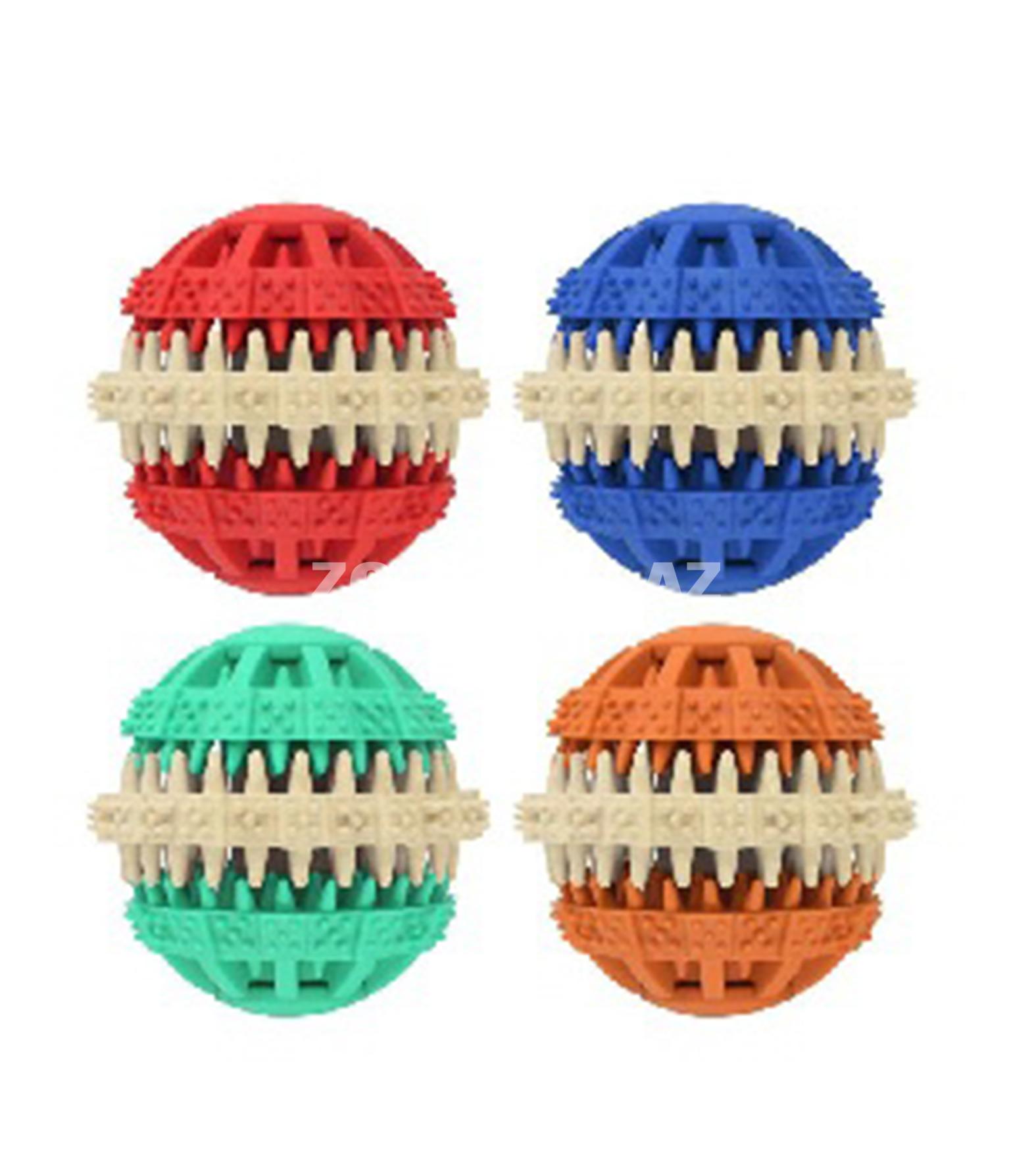 Игрушка  Nunbell #0098 для собакPet Rubber Toys мяч с прорезями с отделениями для лакомств