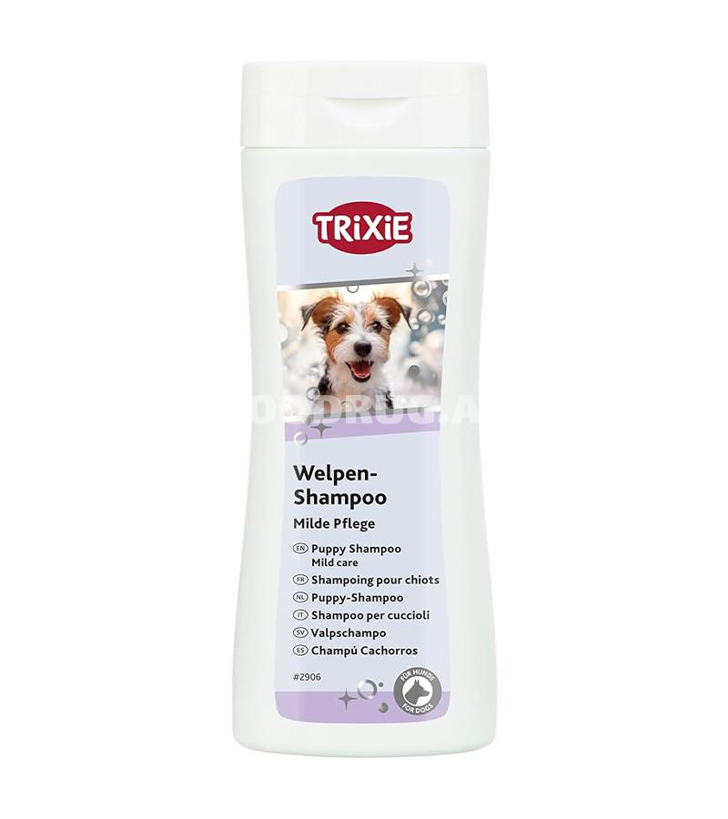 Trixie Puppy Shampoo — balaların həssas dərisi və incə tük örtüyü üçün xüsusi hazırlanmış yumşaq şampundur 250 ml #2906