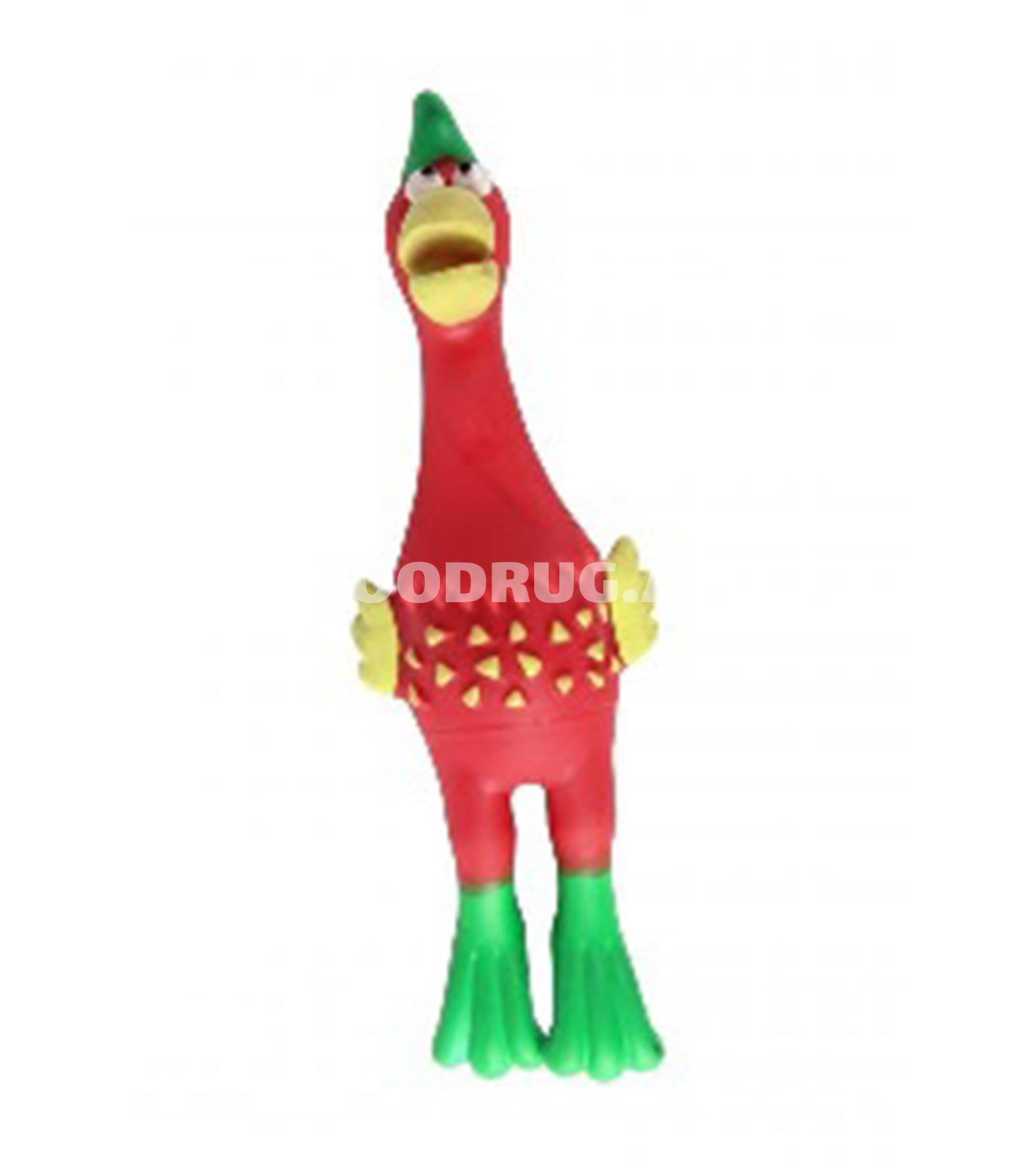 Игрушка Nunbell #0118 Pet Latex Toy “Кричащая курица” для собак.