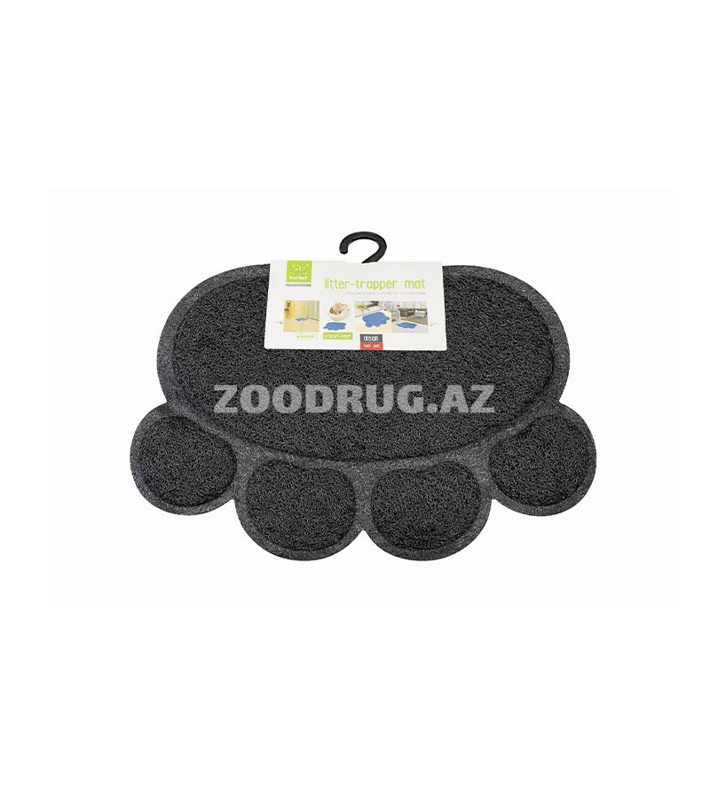 Коврик Nunbell 0025 для туалета кошек (Litter-Trapper Mat)-практичный аксессуар, который помогает поддерживать чистоту вокруг лотка.