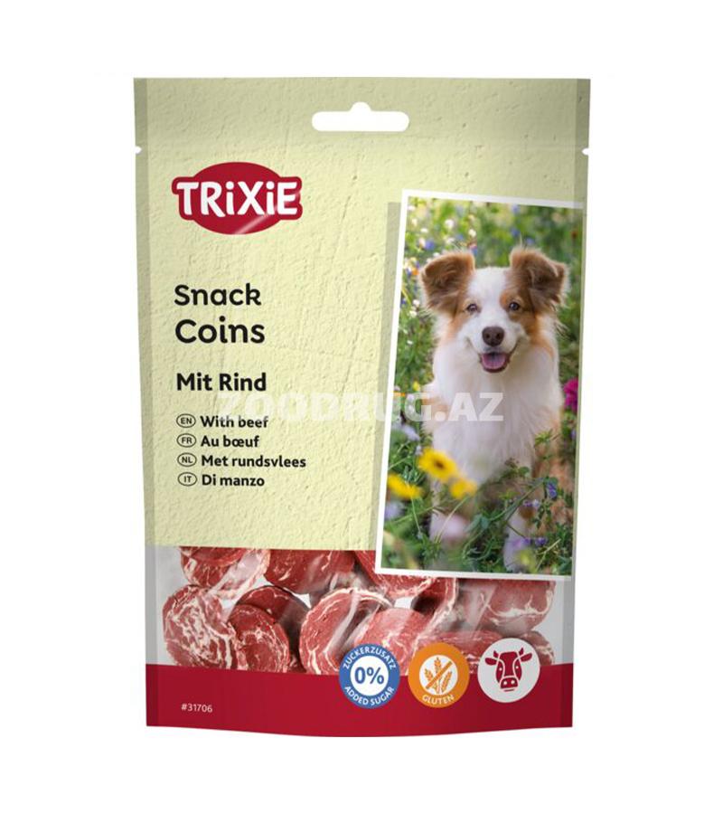 Trixie Snack Coins mit Rind (с говядиной) это аппетитные угощения для собак в форме небольших монеток 100 г