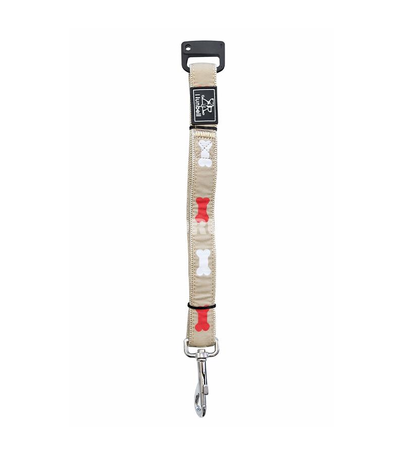 Поводок Nunbell 0207 с декоративными косточками-прочный и удобный поводок для ежедневных прогулок с собакой 2.5см