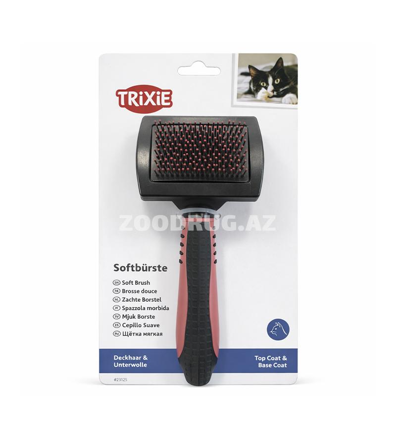 Trixie Softbürste (Soft Brush) - pişik və itlər üçün yumşaq fırçadır.