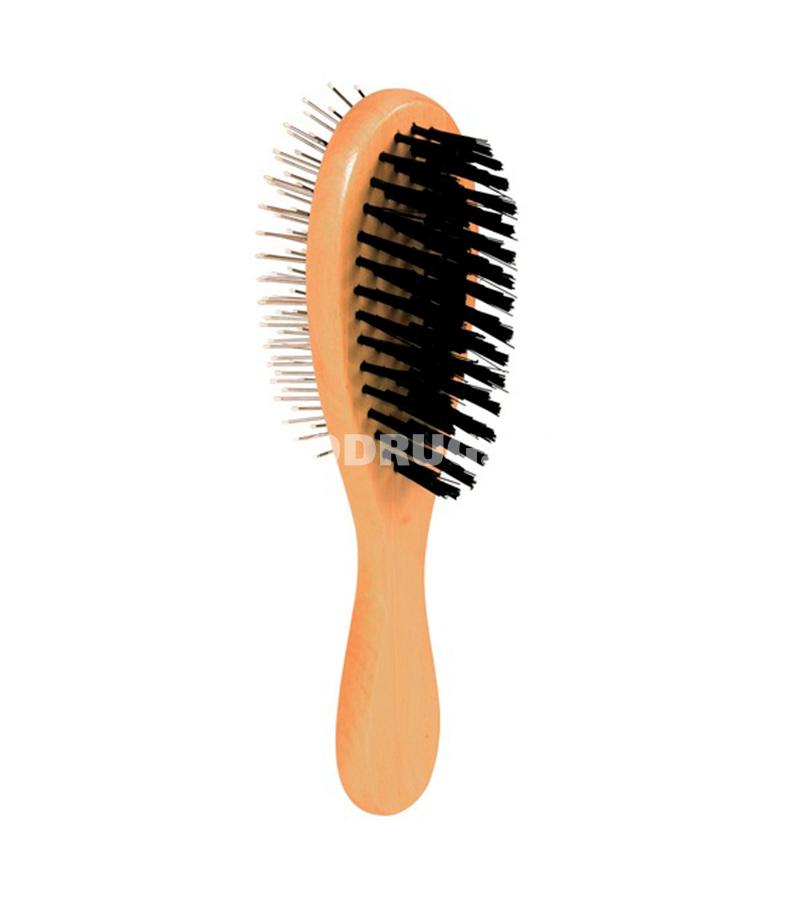 Fırça Trixie oval ikitərəfli taxta. Ölçü: 22 x 5,5 sm.