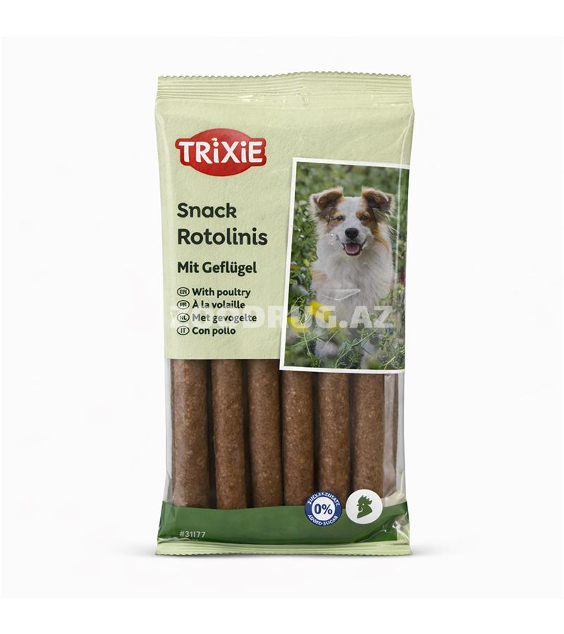 Лакомство Trixie #3171 Snack Rotolinis с птицей для собак.