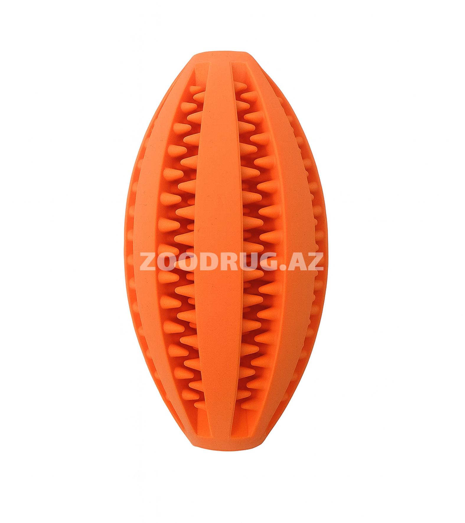 Игрушка Nunbell #0096 для собак  Pet Rubber Toys мяч-регби