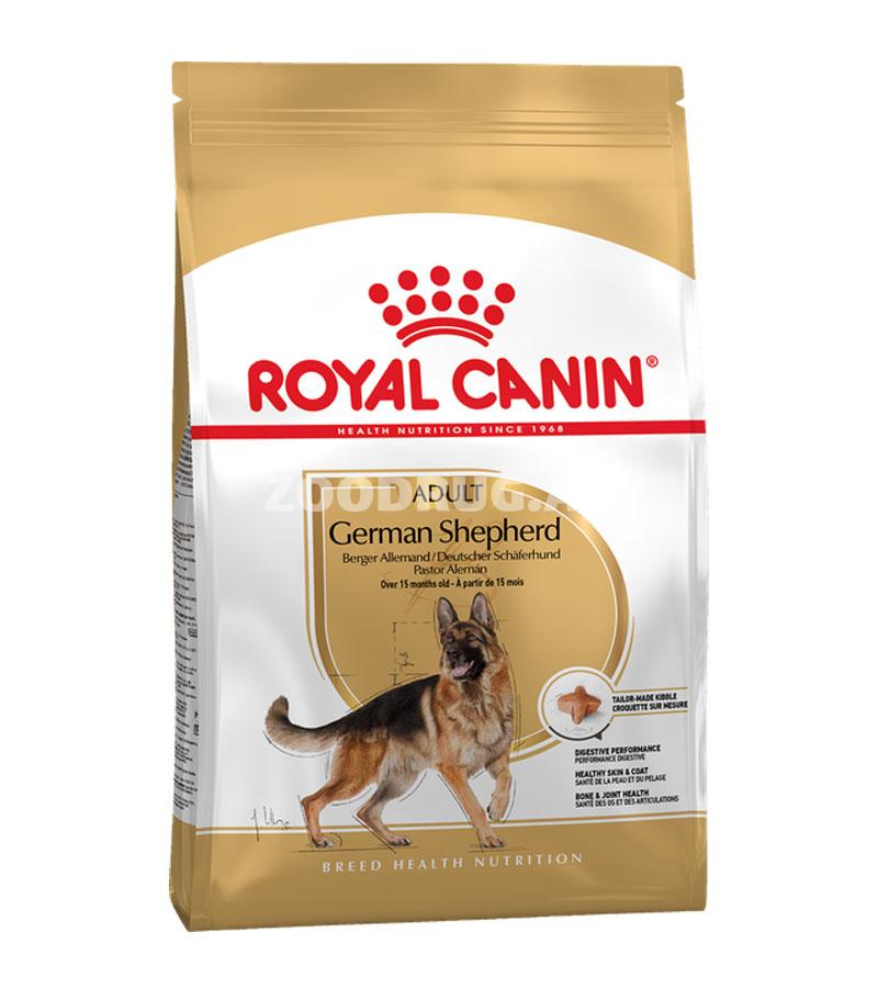 Сухой корм Royal Canin German Shepherd Adult для взрослых собак породы немецкая овчарка старше 15 месяцев 11кг