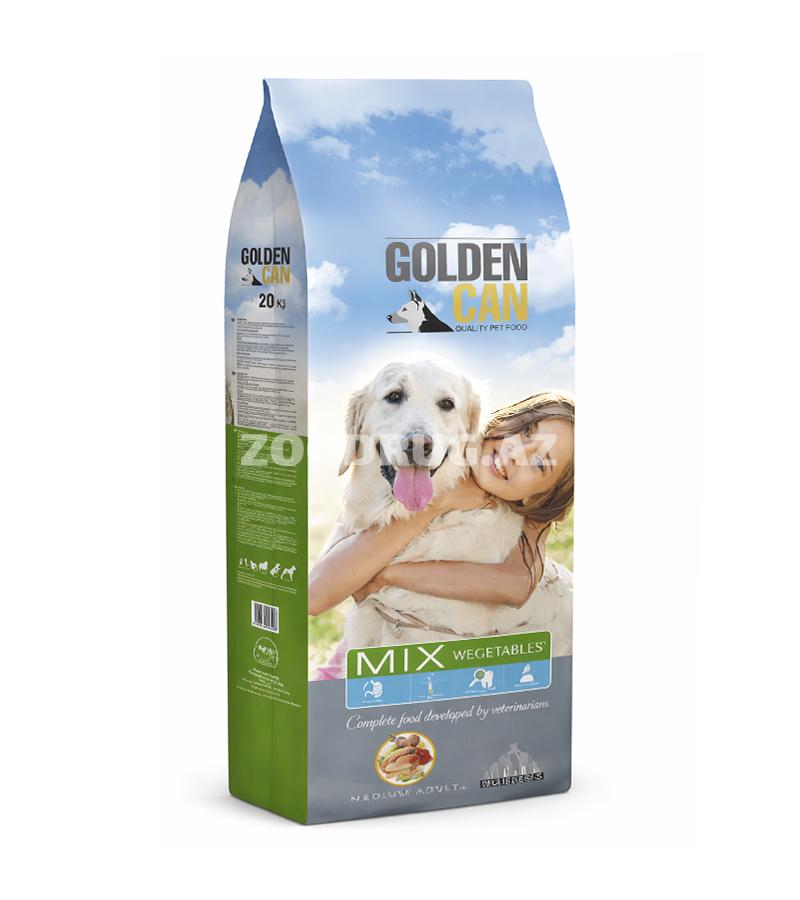 Сухой корм Ortin Golden Can Mix Vegetables для взрослых собак.