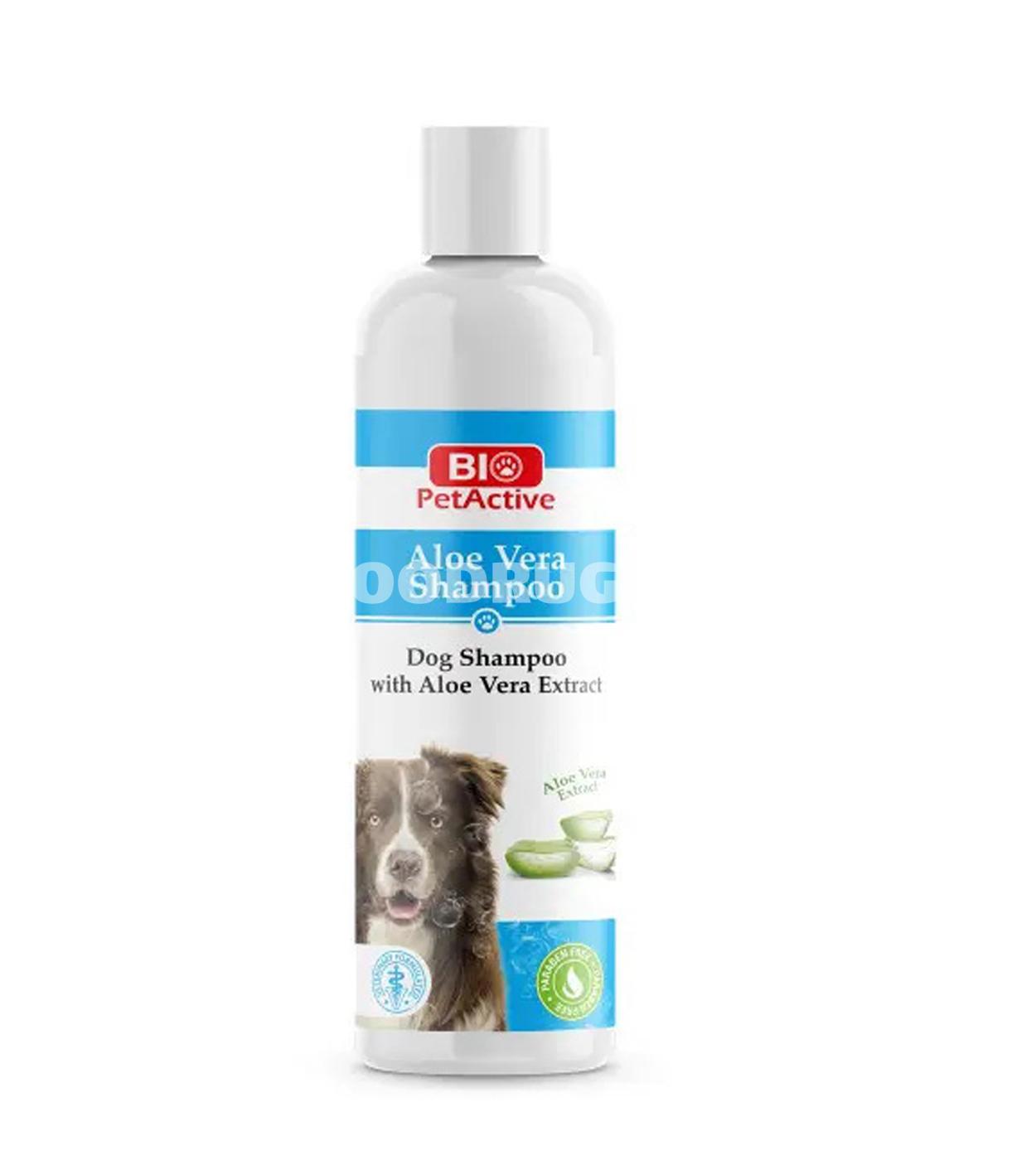Bio PetActive Aloe Vera Shampoo İtlər Üçün Aloe Vera Ekstraktı ilə Şampun 250 ml.