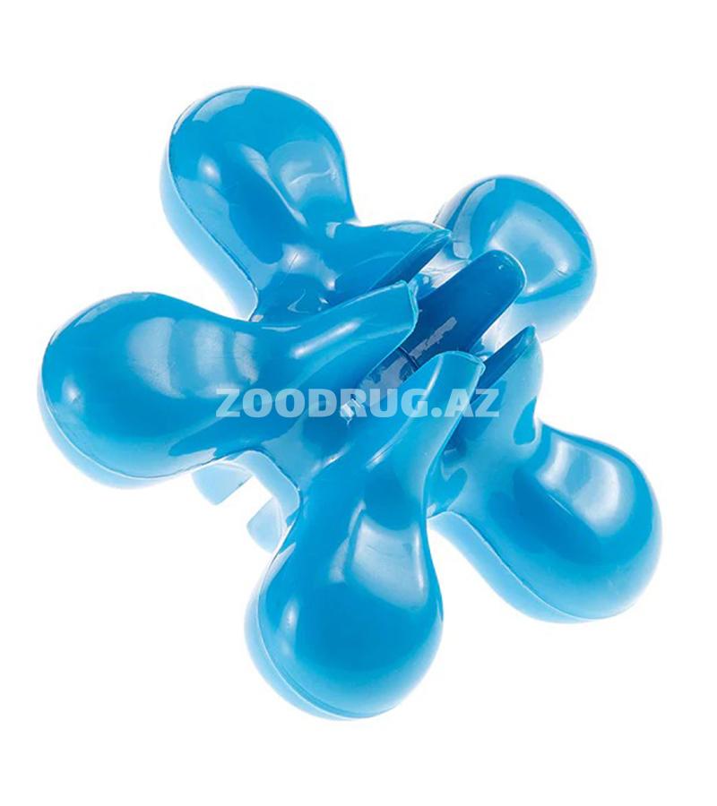 Ferplast oyuncağı möhkəm rezindən hazırlanıb və itin başqa çeynəmə oyuncaqlarını və ya sevimli sümüyünü sabit saxlamaq üçün fiksator kimi istifadə oluna bilər.